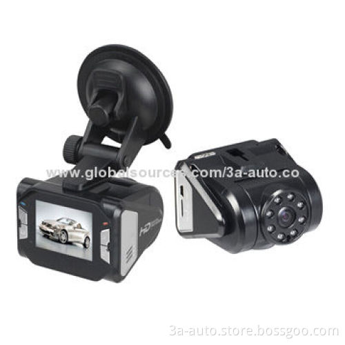 Car DVR with 2.7 inches LCD display HD 720P 5.0 mega pixels with 150 wide angle